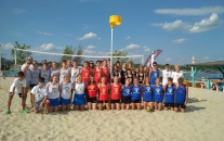 Mezinárodní beach korfbalový turnaj - U15 - Budapešť