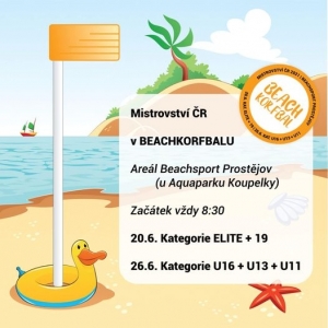 Mistrovství ČR v beachkorfbalu
