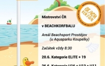 MČR v beachkorfbalu NOMINACE U11, U13, U16